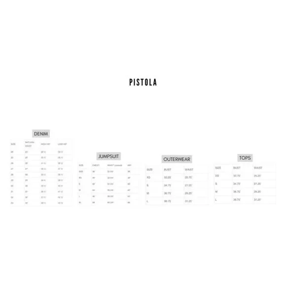 Pistola Light Blue High Rise Women Jeans - Picture 2 of 5